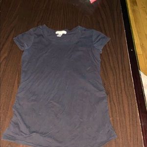 Black maternity shirt